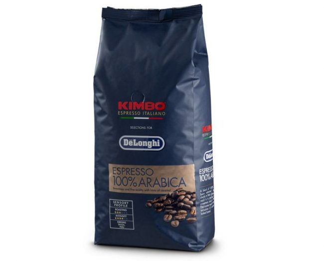 De'Longhi-Kimbo Espresso 100%Arabica咖啡豆1Kg