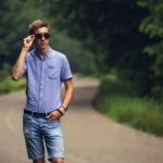 牛仔短褲穿搭男