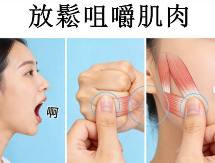 咀嚼肌放鬆運動